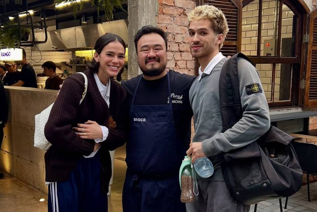 Bruna Marquezine e João Guilherme são vistos em jantar – 19/10/2025 – Celebridades