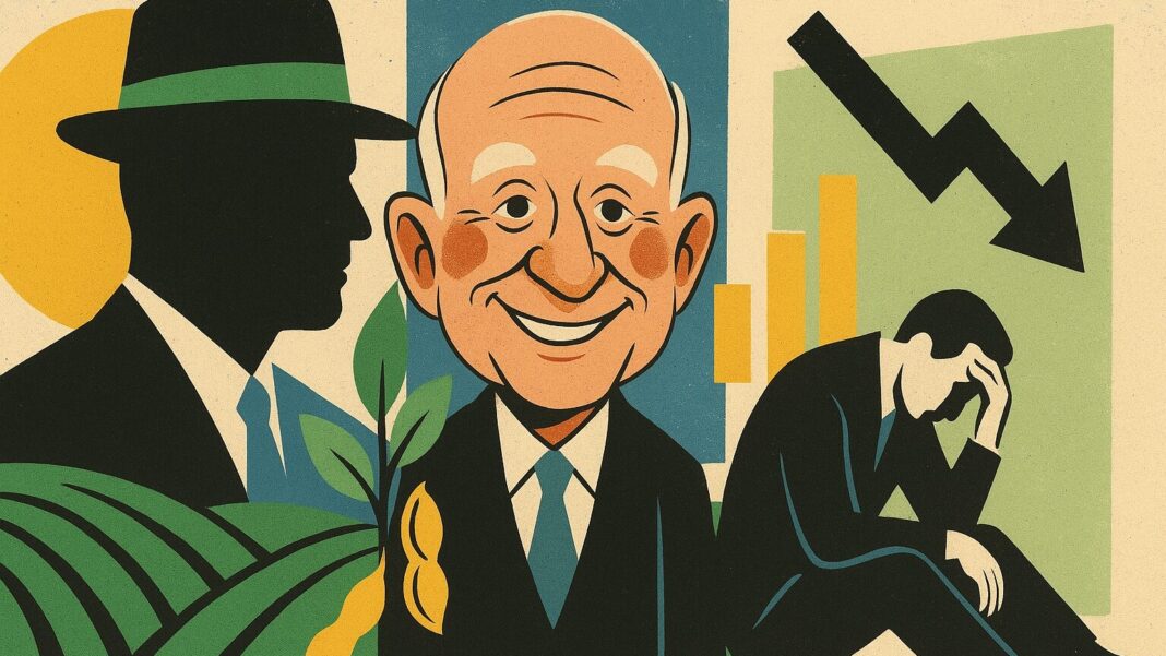 ascensão e queda do Rei da Soja