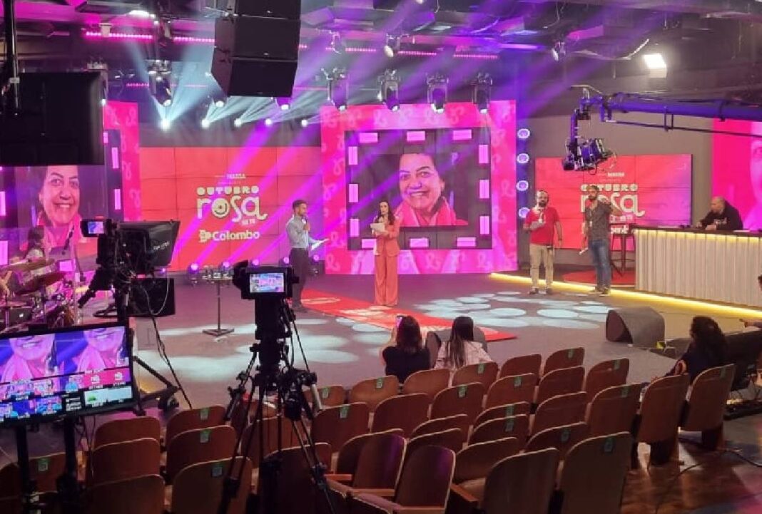 Outubro Rosa Lojas Colombo na TV: veja os bastidores