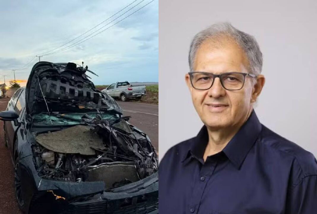 Prefeito e família ficam feridos após árvore cair em carro no Paraná