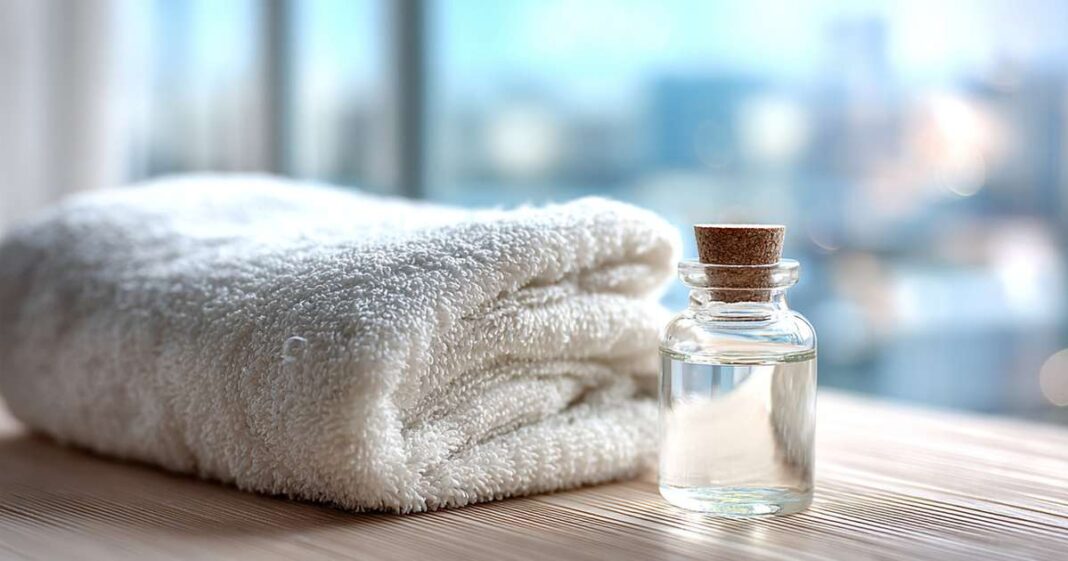 Como devolver a maciez perdida das toalhas com um ingrediente