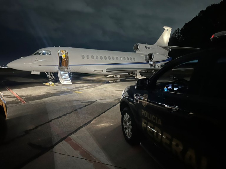 PF apreende jatinho de Vorcaro avaliado em R$ 200 milhões