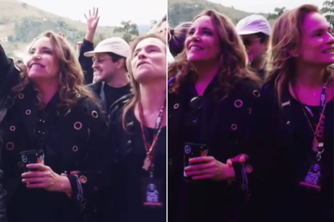 Ana Carolina curte show do Capital Inicial com a namorada – 11/11/2025 – Celebridades