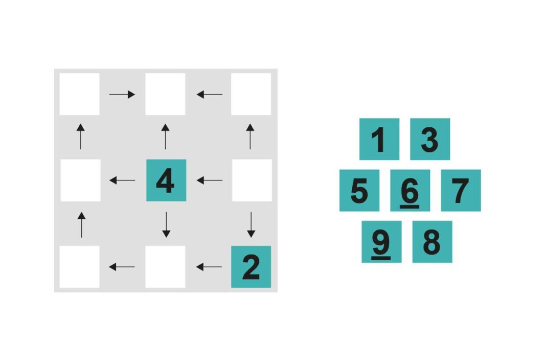 Desafio de Matemática: Fichas e Flechas – 17/11/2025 – Folhinha