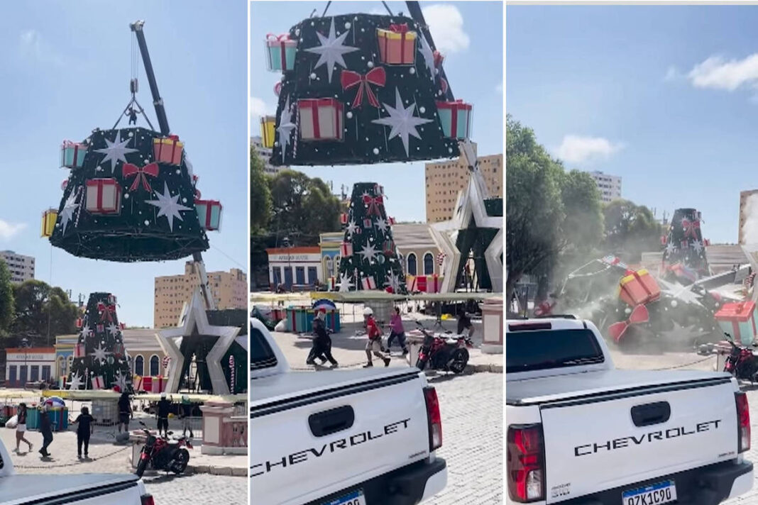 Trabalhador morre ao montar árvore de Natal em Manaus – 24/11/2025 – Cotidiano