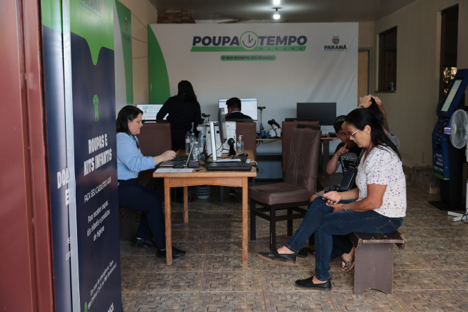 Em quatro dias, Poupatempo em Rio Bonito do Iguaçu atendeu 114 pessoas