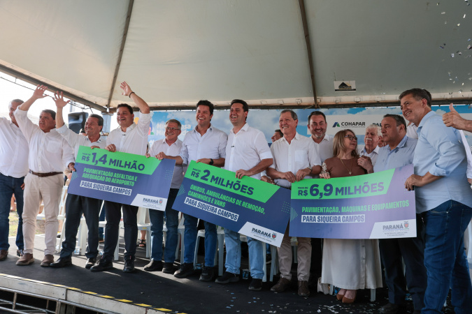 Estado libera R$ 23,6 milhões em novos investimentos para Siqueira Campos