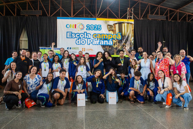 Copel entrega medalhas da Olimpíada de Eficiência Energética no Paraná