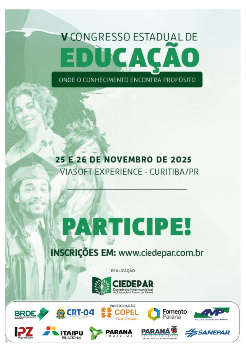 Assembleia Legislativa do Paraná | ALEP | Notícias > Deputado Luiz Claudio Romanelli (PSD) convida gestores e profissionais para o V Congresso Estadual de Educação, em Curitiba