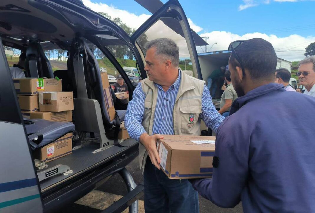 Governo envia insumos hospitalares para Rio Bonito do Iguaçu
