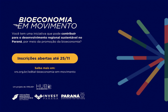 Invest Paraná lança chamamento público para apoiar iniciativas de bioeconomia paranaense