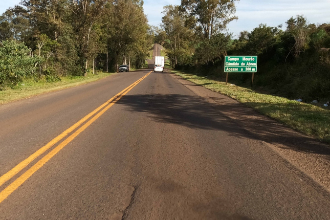 Restauração da PRC-466 entre Manoel Ribas e Pitanga é contratada por R$ 231 milhões