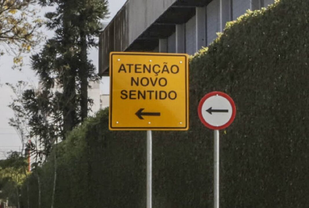 Ruas de Curitiba terão alteração de sentido nesta quinta-feira: veja