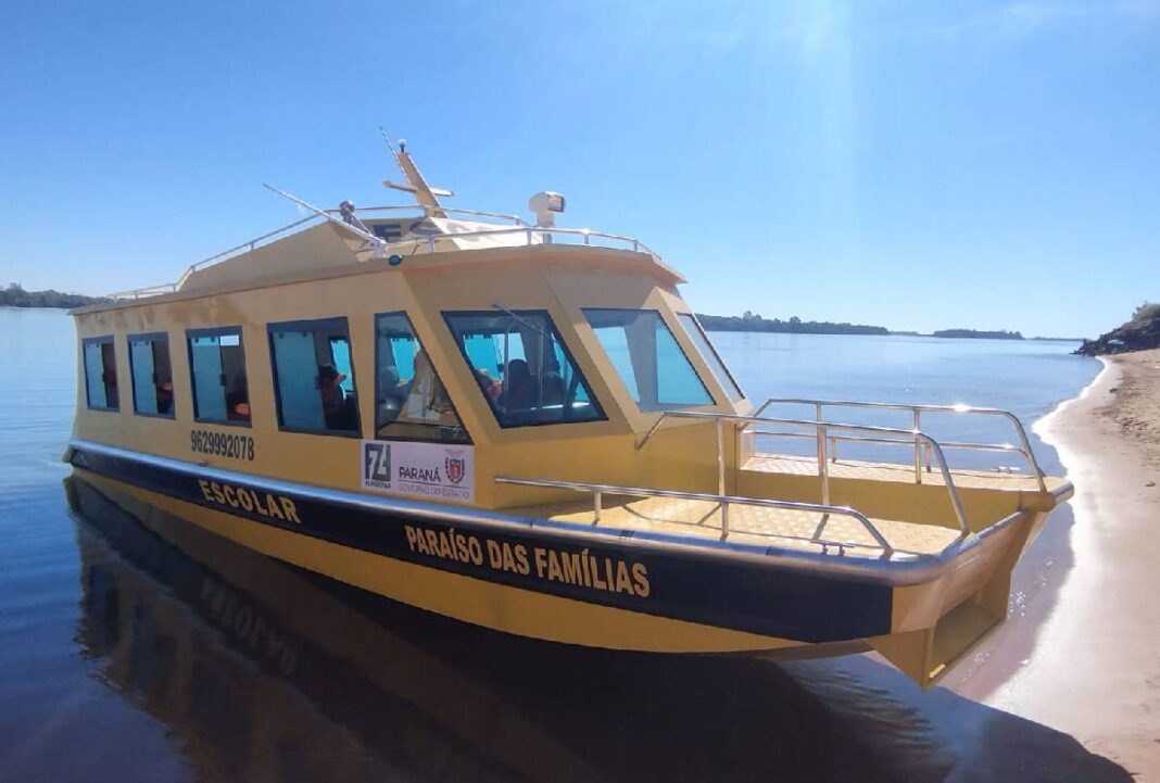 Governo amplia transporte aquaviário para estudantes do Paraná
