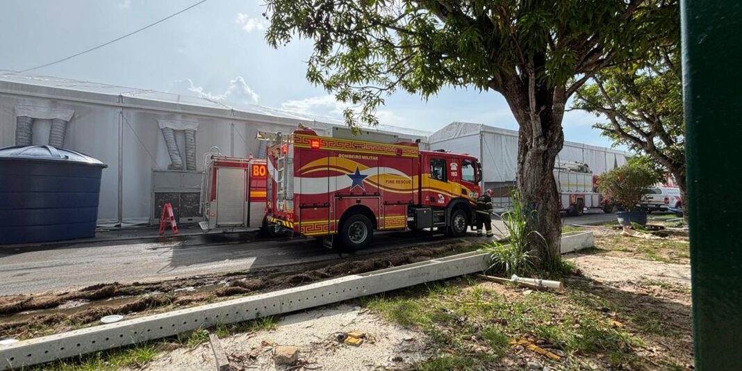 Zona Azul da COP30 é reaberta após incêndio