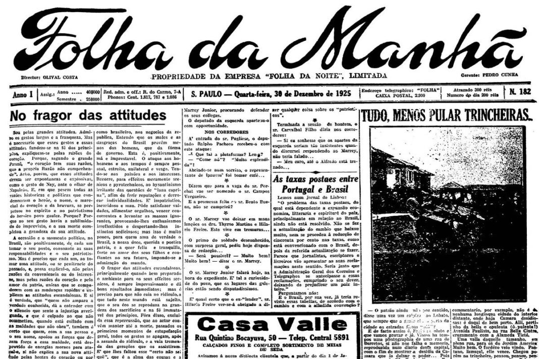 1925: Transatlântico com motor a diesel é lançado ao mar na Itália – 29/12/2025 – Banco de Dados