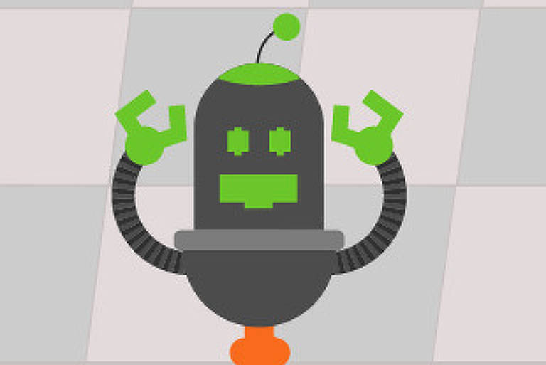 Desafio de Matemática: Robô Pintor – 15/12/2025 – Folhinha