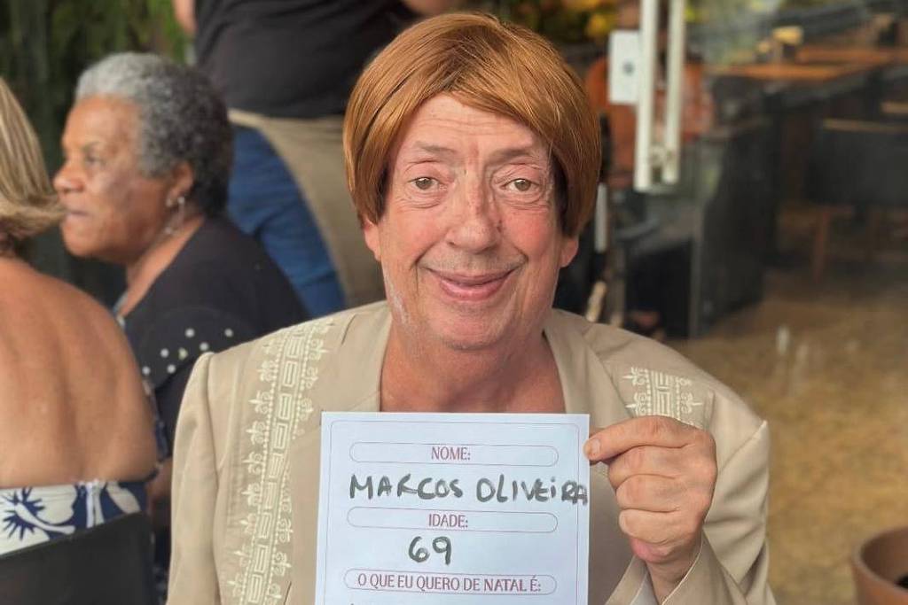 No Retiro dos Artistas, Marcos Oliveira ganha presente – 14/12/2025 – Celebridades