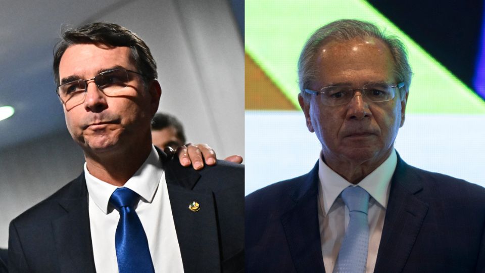 Flávio Bolsonaro diz que Paulo Guedes é “um conselheiro importante”