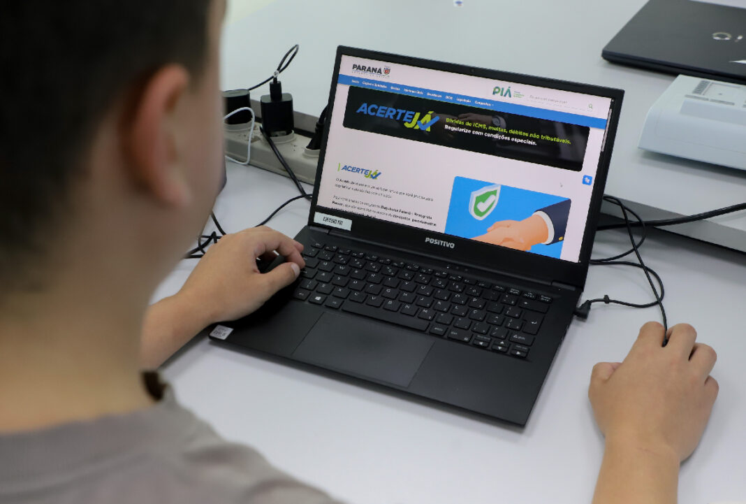 Paraná lança portal Acerte Já para facilitar renegociação de débitos
