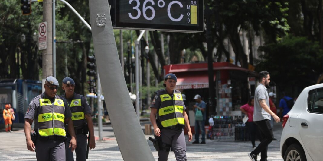 São Paulo tem nova máxima histórica para dezembro, com 36,2°C| Agência Brasil