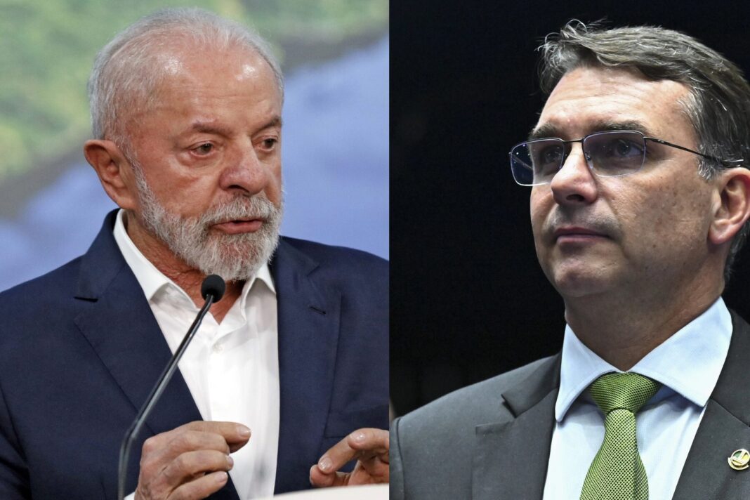 Flávio modera discurso e mira centro; Lula reforça narrativa social