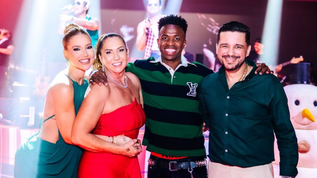 Padrasto de Virginia perde a paciência após internauta insinuar ‘romance fake’ da influenciadora com Vini Jr.