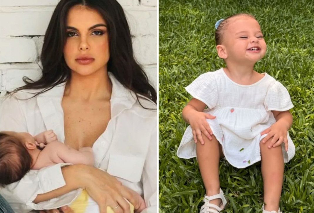 Amanda Kimberlly encanta ao mostrar Helena, filha de Neymar, na véspera de Natal; fotos