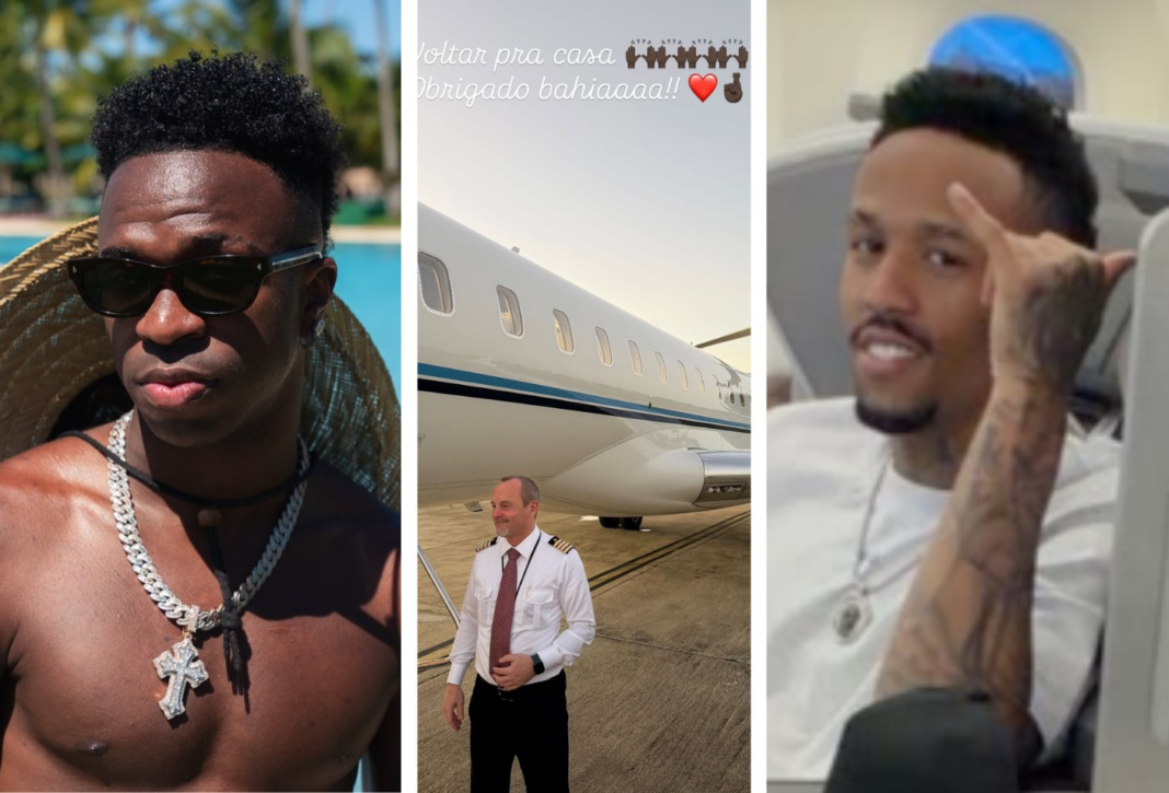 Vini Jr. e Eder Militão se despedem de Trancoso após miniférias; saiba o destino do Ano Novo