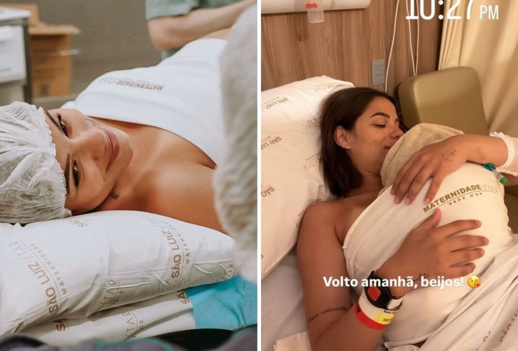 Nasce Rosamaria, primeira filha da ex-BBB Key Alves com o cantor sertanejo Bruno Rosa