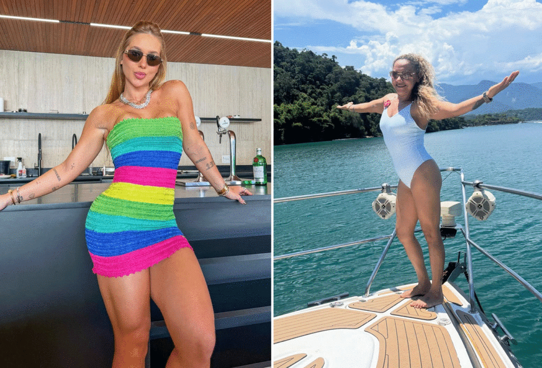 Governanta de Virginia Fonseca agradece a patroa após realizar o sonho de conhecer o mar