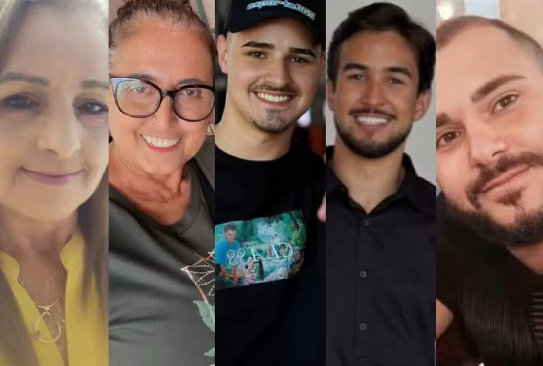 Saiba quem são as cinco vítimas do grave acidente na PR-444