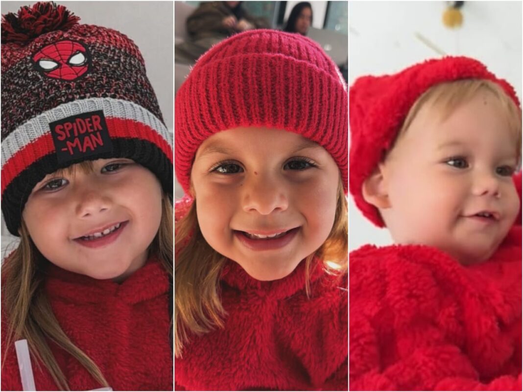 Virginia Fonseca mostra filhos com looks combinados em Madri: ‘Mesma paleta’