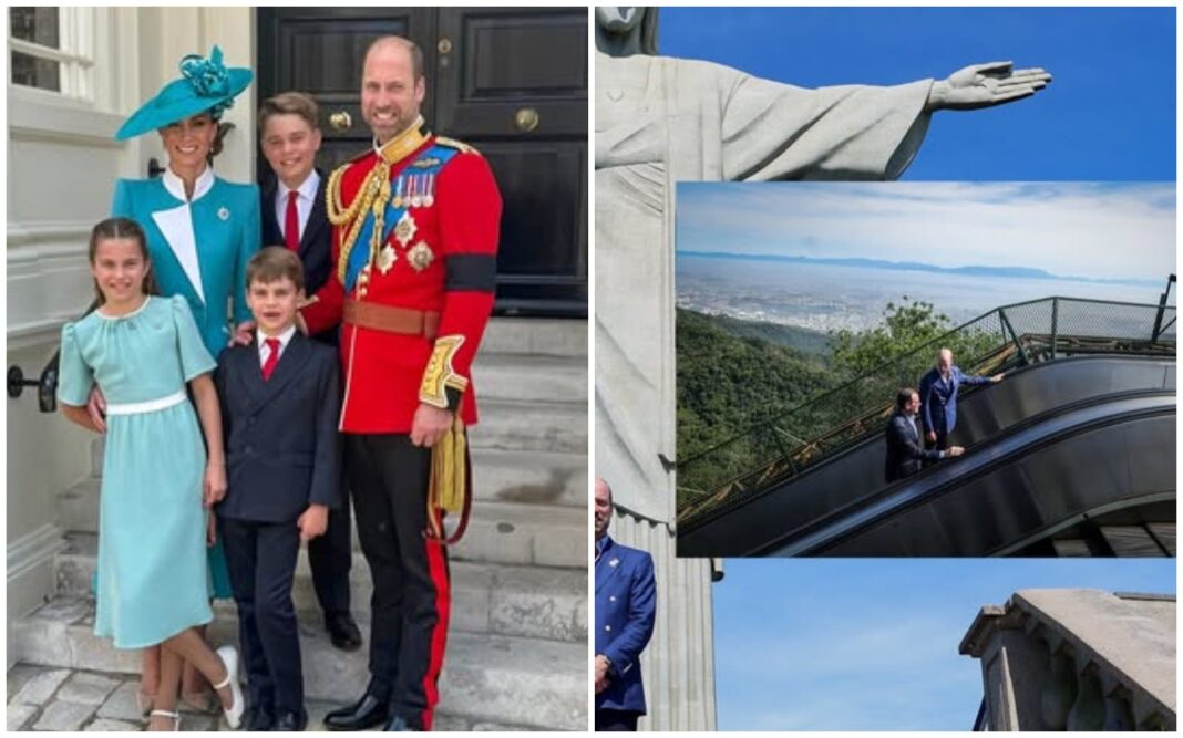 Príncipe William relembra visita ao Brasil ao fazer retrospectiva deste ano