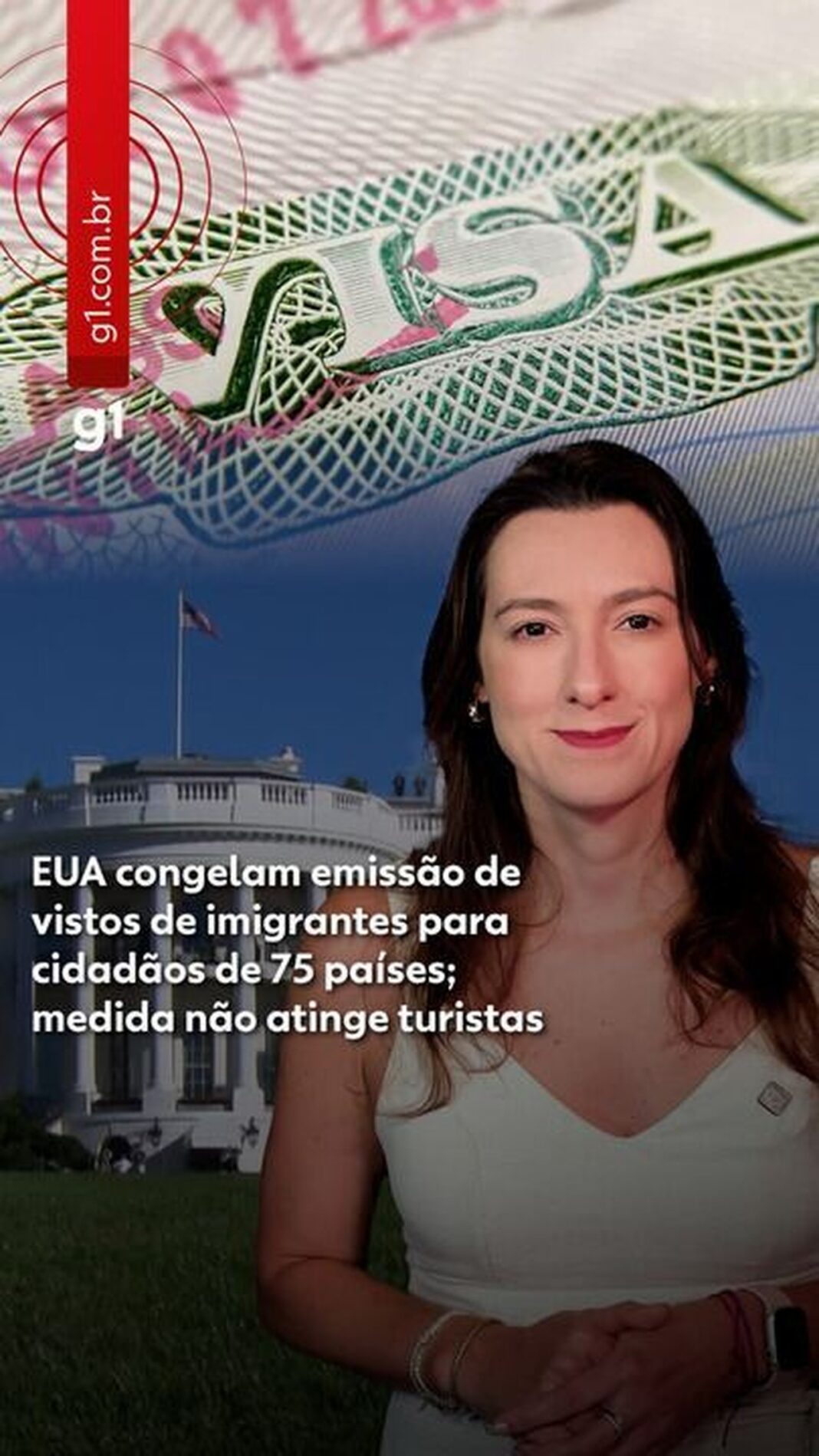 De ‘gold card’ a congelamento de vistos: veja mudanças já determinadas por Trump nas regras de entrada nos EUA