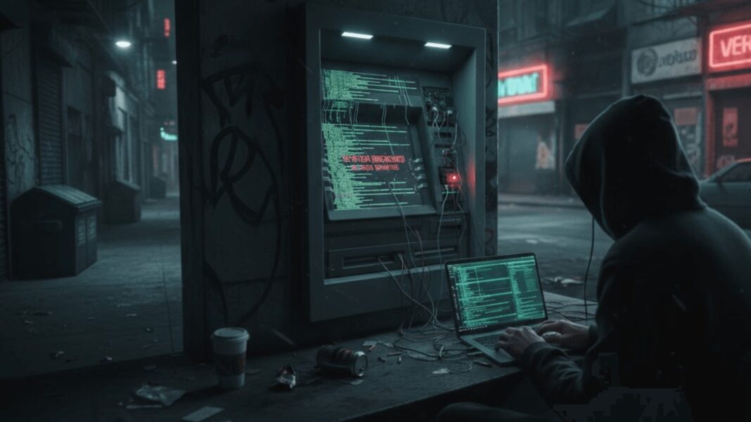 Dois criminosos esvaziaram caixas eletrônicos usando malware e acesso físico