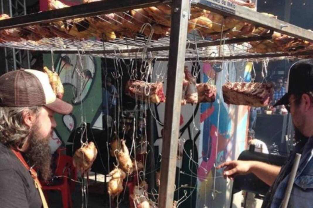 Evento traz carnes assadas em um varal em São Paulo – 29/01/2026 – Nação churrasqueira