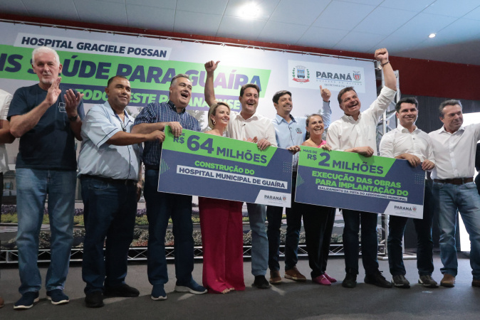 Estado vai investir R$ 64,3 milhões na construção de um novo hospital em Guaíra