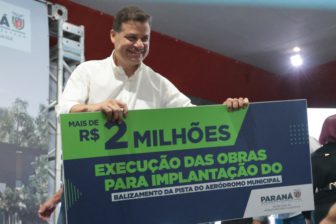 Estado autoriza início das obras para balizamento noturno do aeroporto de Guaíra