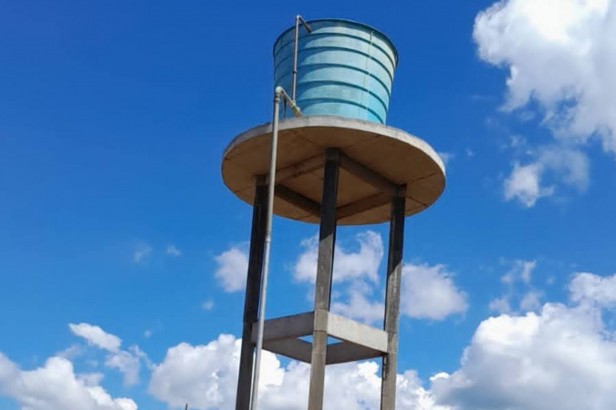 Abastecimento em Fernandes Pinheiro ganha reforço de 50% com novo reservatório