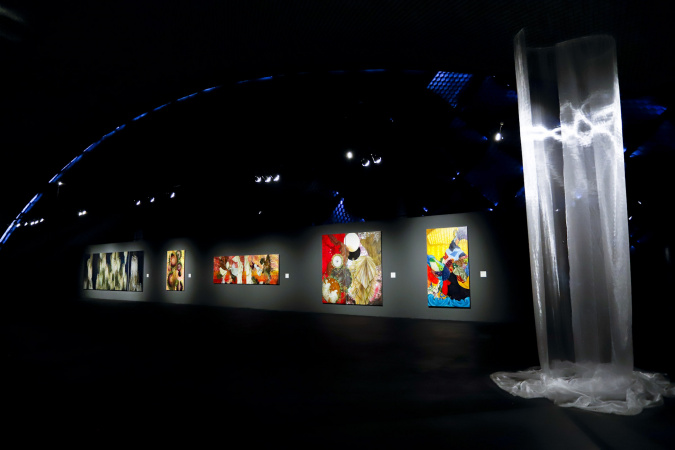 Exposição “Através” vai para a última semana no Museu Oscar Niemeyer