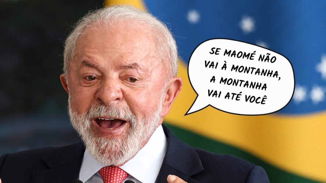 “Se Maomé não vai à montanha, a montanha vai até você”