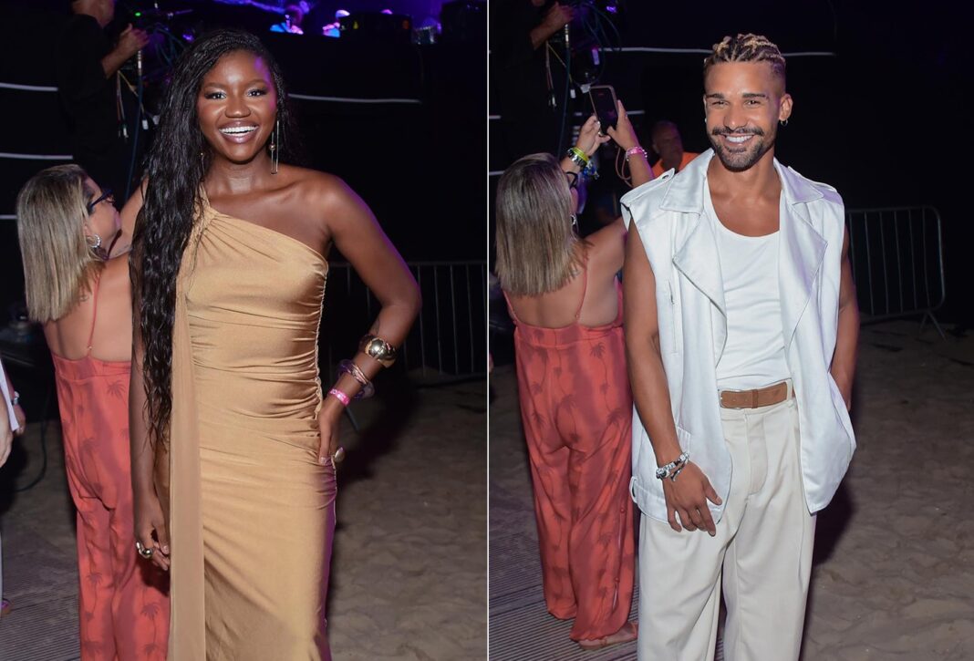 Famosos dão as boas-vindas a 2026 nas areias de Copacabana, no Rio