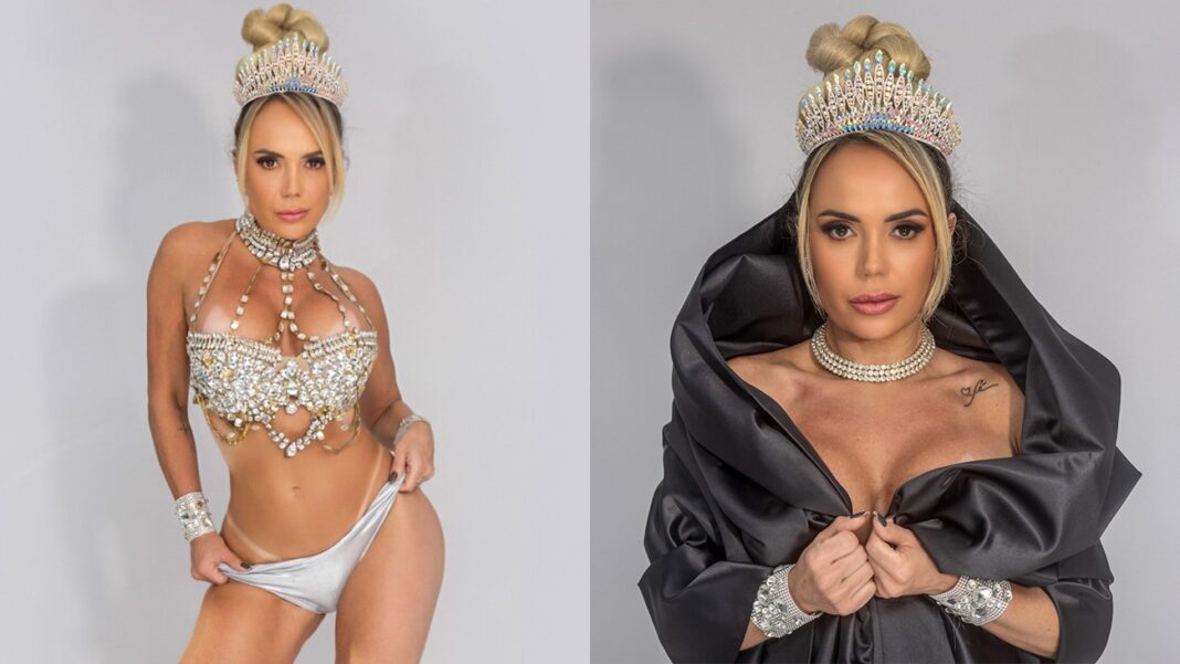 Musa da Gaviões e rainha da X-9 garante fantasia de mais de R$ 80 mil: ‘Projeto de vida’