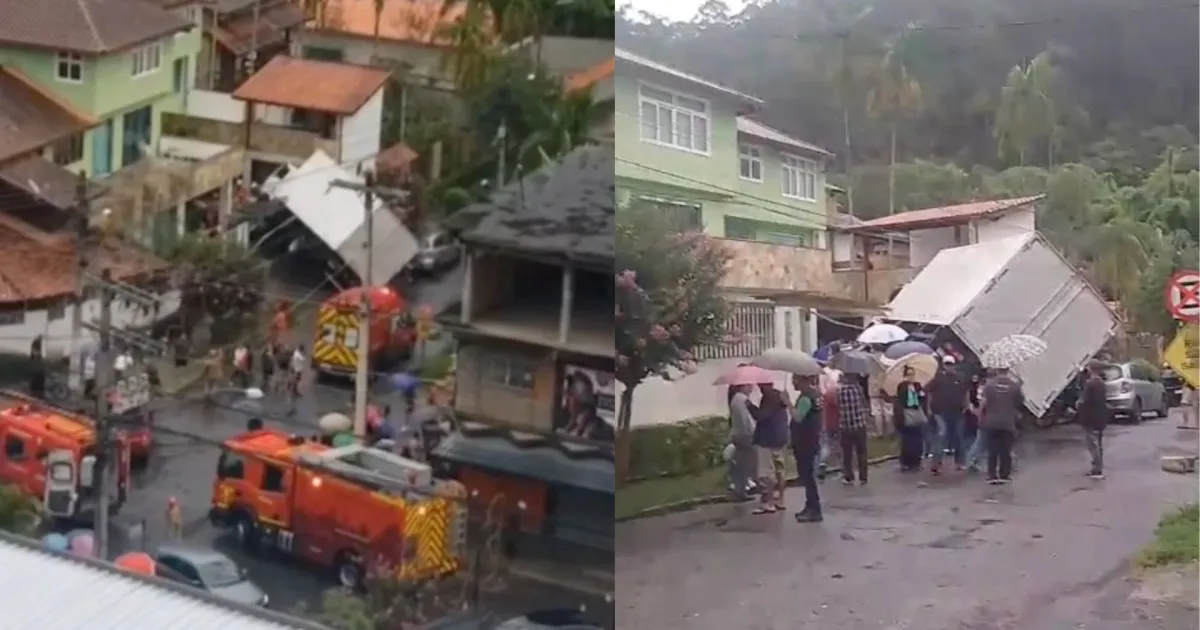 Caminhão desgovernado mata criança e deixa feridos em Nova Friburgo (RJ)