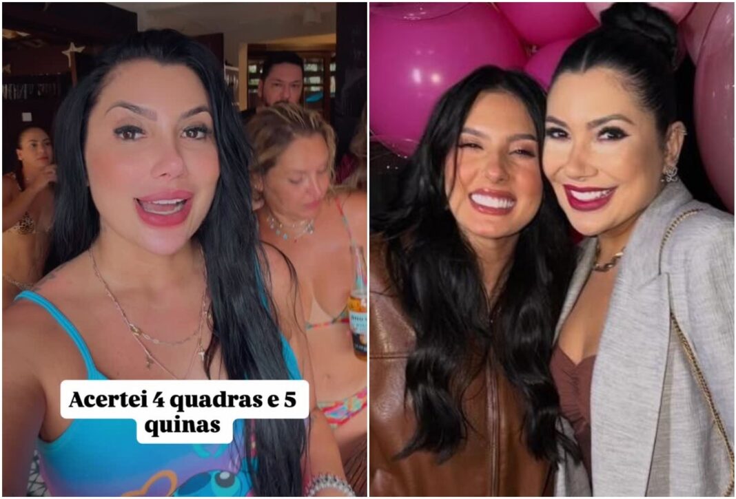 Amiga de Ana Castela diz que acertou 4 quadras e 5 quintas na Mega da Virada; saiba o prêmio