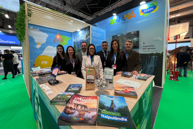 Em janeiro, Viaje Paraná leva turismo do Estado a eventos com foco no mercado europeu