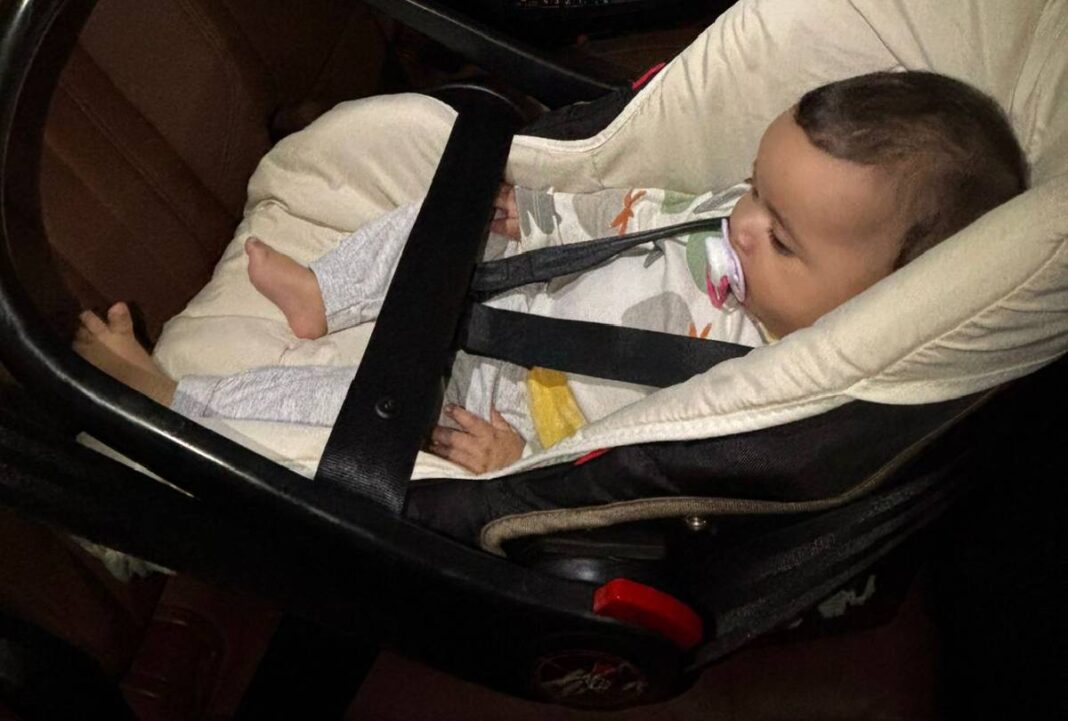 Bombeiros alertam para cuidados com crianças no carro