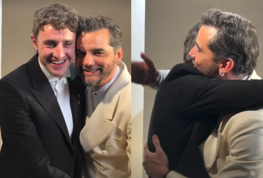 Web reage a encontro de Paul Mescal, de ‘Hamlet’, e Wagner Moura após Globo de Ouro: ‘Dois lindos e talentosos’