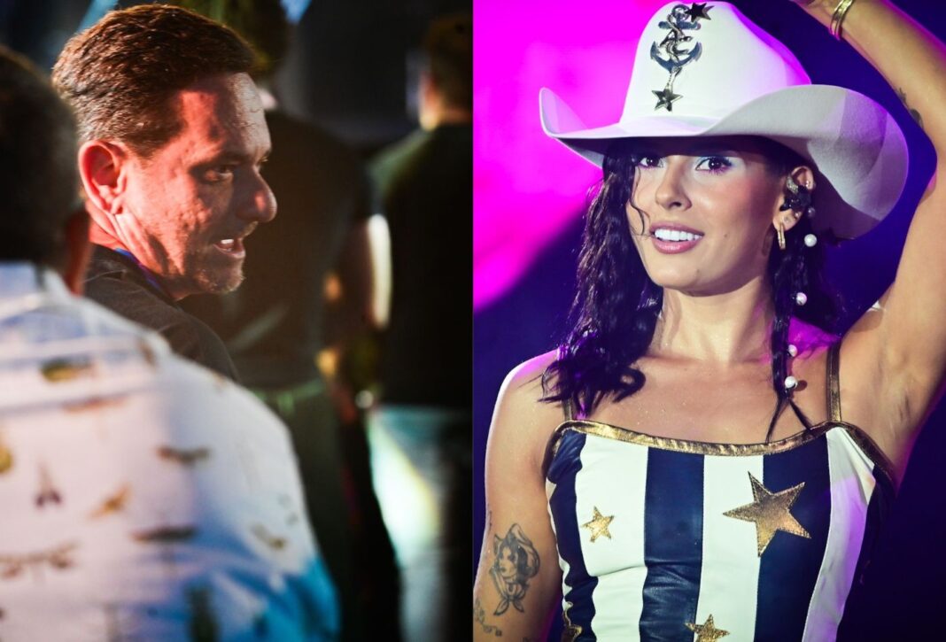 Pai de Gustavo Mioto, ex-sogro de Ana Castela, é visto em navio da cantora